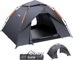 Camping Tent Automatic 3 Man Pop Up Dome Tent Waterproof & Windproof