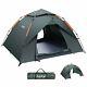 Camping Tent Automatic 3 To 4 Person Instant Tent Pop Up Ultralight Dome