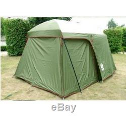 Camping Tent Big Large Living Room 5 8 Person Family Home Extra Sun Survival 4X4