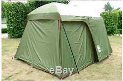 Camping Tent Big Large Living Room 5 8 Person Family Home Extra Sun Survival 4X4