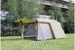 Camping Tent Big Large Living Room 5 8 Person Family Home Extra Sun Survival 4X4