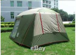 Camping Tent Big Large Living Room 5 8 Person Family Home Extra Sun Survival 4X4