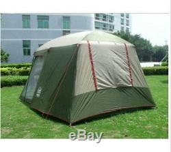 Camping Tent Big Large Living Room 5 8 Person Family Home Extra Sun Survival 4X4