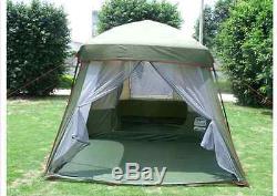 Camping Tent Big Large Living Room 5 8 Person Family Home Extra Sun Survival 4X4