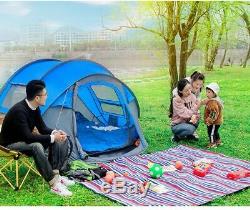 Camping Tent Large Automatic Outdoor Throwing Pop Up Waterproof Hiking 3 People