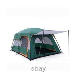 Camping Tent Portable Large Waterproof For Family Outdoor Use 210T Recommended