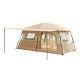 Camping Tent Portable Travel Camping Tent With 2 Rooms Large Family Tent E4z7