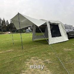 Car Rear Tent Extension Waterproof Trailer Tent Camping Shelter Canopy