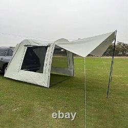 Car Rear Tent Extension Waterproof Trailer Tent Camping Shelter Canopy