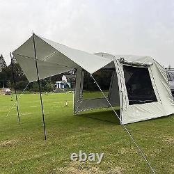 Car Rear Tent Extension Waterproof Trailer Tent Camping Shelter Canopy