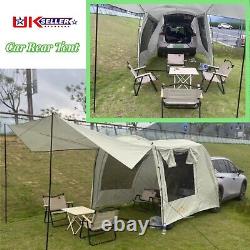 Car Rear Tent Outdoor Camping Accessory Large Canopy Car boot Sun Shade 4.85m