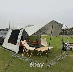 Car Rear Tent Outdoor Camping Accessory Large Canopy Car boot Sun Shade 4.85m UK