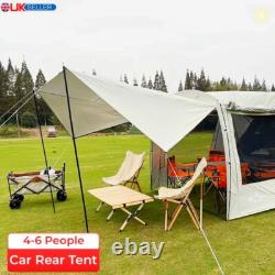 Car Rear Tent Outdoor Camping Accessory Large Canopy Car boot Sun Shade 4.85m UK