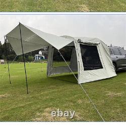 Car Rear Tent Outdoor Camping Accessory Large Canopy Car boot Sun Shade 6 People