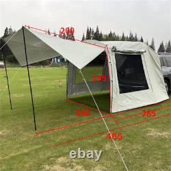 Car Rear Tent Outdoor Camping Accessory Large Canopy boots Sun Pond Garden Tent