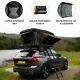 Car Roof Top Tent Large Hard Shell Box Pop Up Bunk Camping Ladder 2-3 Person