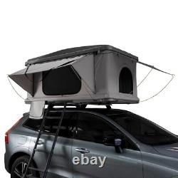 Car Roof Top Tent Large Hard Shell Box Pop Up Bunk Camping Ladder 2-3 Person
