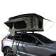 Car Roof Top Tent Large Hard Shell Box Pop Up Bunk Camping Ladder 2-3 Person