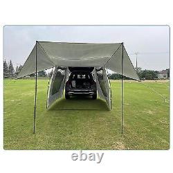 Car Trunk Tent Camping Shelter Waterproof Extension SUV Tailgate Sun