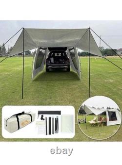Car Trunk Tent SUV Tailgate Large Universal Awning Camping Shelter Waterproof UK