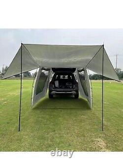 Car Trunk Tent Universal SUV Tailgate Large Awning Camping Shelter Waterproof #