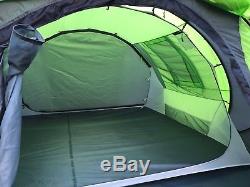 Cinch! 4 Man pop up tent Large Family Festival Camping Used Tent 4 Person Solar