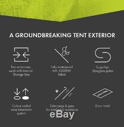 Cinch 4-man Pop-up Tent Brand New, World's Smartest Pop Up Tent