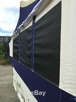 Classic, Heavy Canvas, Large 6-berth Trigano Trailer Tent Great Condition