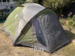 Coleman 2000012150 Darwin 4 Person Dome Tent Green Excellent Condition