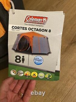 Coleman 2021 8 Man Berth Cortes Octagon Family Tent