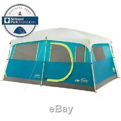 Coleman 8-Person Cabin Tent Fast Pitch + Closet Tenaya Lake Large Luxury Model