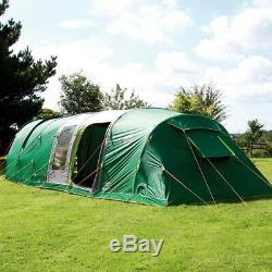 Coleman Air Valdes 6 Person Large Tent with Blackout Bedrooms