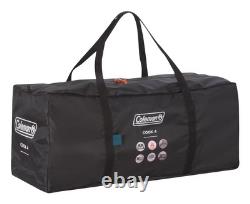 Coleman Cook 4 Tunnel Tent Spacious 4-Person Family Camping Outdoor