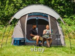 Coleman Cook 4 Tunnel Tent Spacious 4-Person Family Camping Outdoor