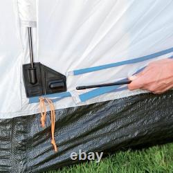 Coleman Cortes Tent 8 Man Person Blue Camping Festival Glamping Waterproof Yurt