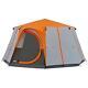 Coleman Cortes Tent Orange Camping Festival Waterproof Yurt 8 Man Person Berth