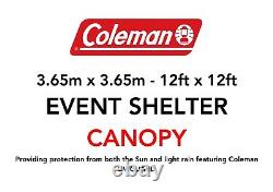 Coleman Event Shelter CANOPY Only(Replacement) 3.65m /12ft, BRAND NEW! NO POLES