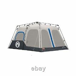 Coleman Instant Tent 8 Person Blue Outdoor Camping Sleeping Shelter 2000018296