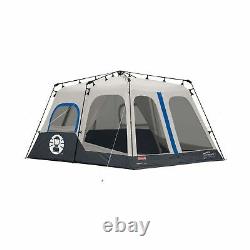 Coleman Instant Tent 8 Person Blue Outdoor Camping Sleeping Shelter 2000018296