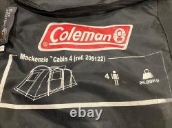 Coleman MacKenzie Cabin 4 Person Family Tent