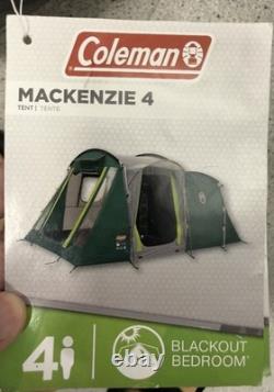 Coleman MacKenzie blackout 4 man tent used only a few times