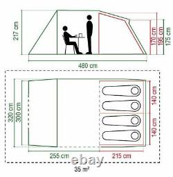 Coleman Mackenzie 4 Man Tent Blackout Lining