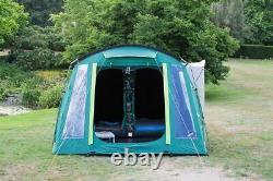 Coleman Mackenzie 4 Person Tunnel Blackout Tent Outdoors Pitch in One Camping