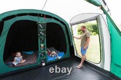 Coleman Mackenzie 4 Person Tunnel Blackout Tent Outdoors Pitch in One Camping