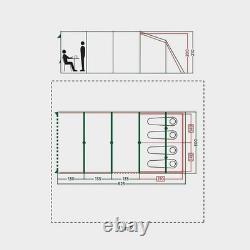 Coleman Meadowood 4 Person Large Tent With Blackout Bedrooms Coleman Meadowood 4 Person Large Tent With Blackout Bedrooms