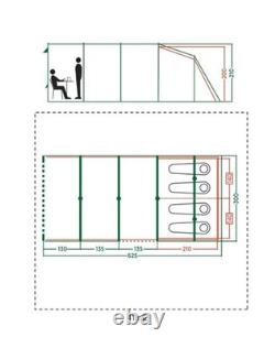 Coleman Meadowood 4L BlackOut Tent (TN611) Coleman Meadowood 4L BlackOut Tent (TN611)