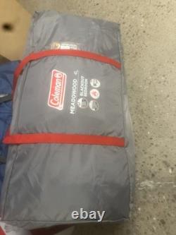 Coleman Meadowood 4L BlackOut Tent camping bundle