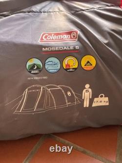 Coleman Mosedale 5-Tent Used Only Twice Excellent Condition