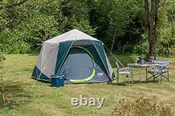 Coleman Polygon 5, Large 5-Person Tent with 360° View, Easy Set Up