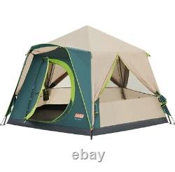 Coleman Polygon 5, large 5-person tent with 360° view